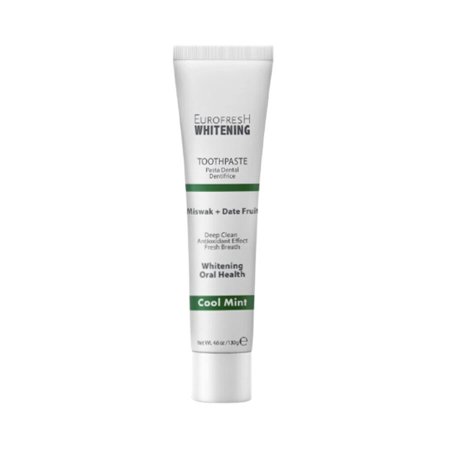 eurofresh whitening miswak date fruit toothpaste